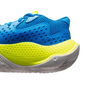 Sapatilhas Under Armour Jet 23 Criança Photon Blue-High Vis Yellow -  Basketball Emotion