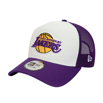 Los Angeles Lakers Color Blocked Trucker Cap