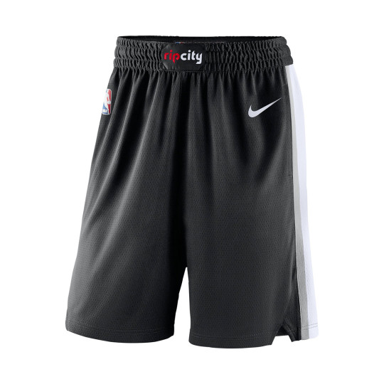 Shorts Nike Portland Trail Blazers Home Kit Black-White-White