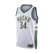 Maillot Nike Milwaukee Bucks Association Edition Giannis Antetokounmpo