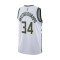 Maillot Nike Milwaukee Bucks Association Edition Giannis Antetokounmpo