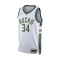 Nike Milwaukee Bucks Association Edition Giannis Antetokounmpo Trikot