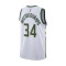 Nike Milwaukee Bucks Association Edition Giannis Antetokounmpo Trikot