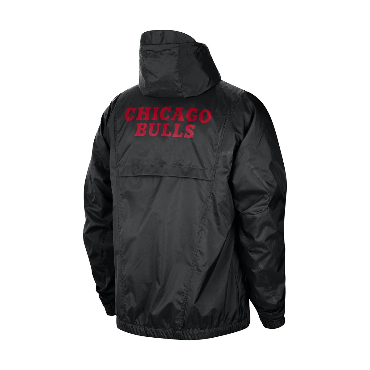 Jacket Jordan Chicago Bulls Courtside Statement Edition Black Black Basketball Emotion