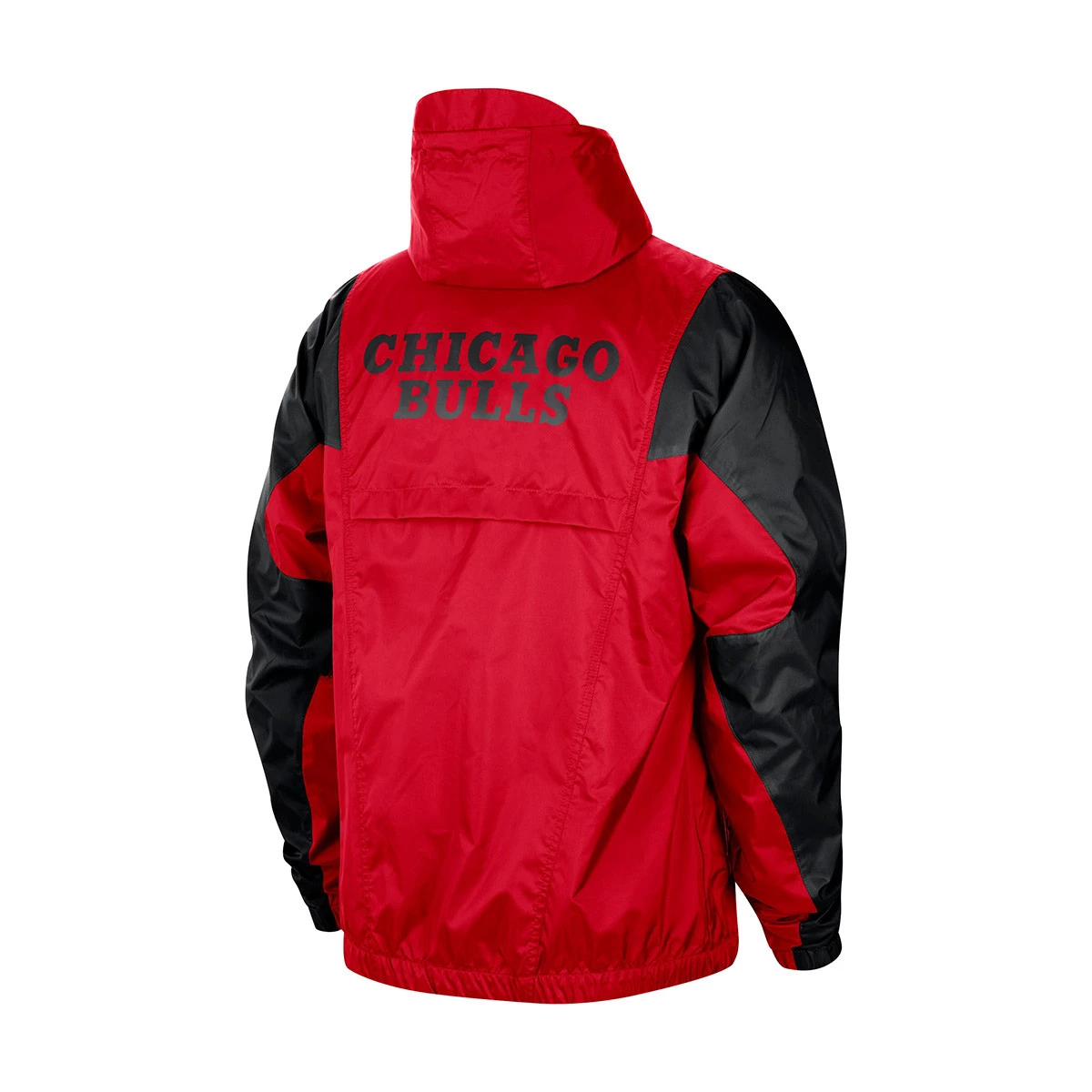 Jacket Jordan Chicago Bulls Courtside Statement Edition University Red Black Basketball Emotion