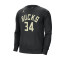 Sweat-shirt Jordan Milwaukee Bucks Courtside Statement Edition