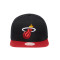 Cappello MITCHELL&NESS Team 2 Tone 2.0 Snapback NBA Miami Heat