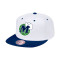 Mitchell & Ness Dallas Mavericks Team Ground Red Line Flex Snapback Cap
