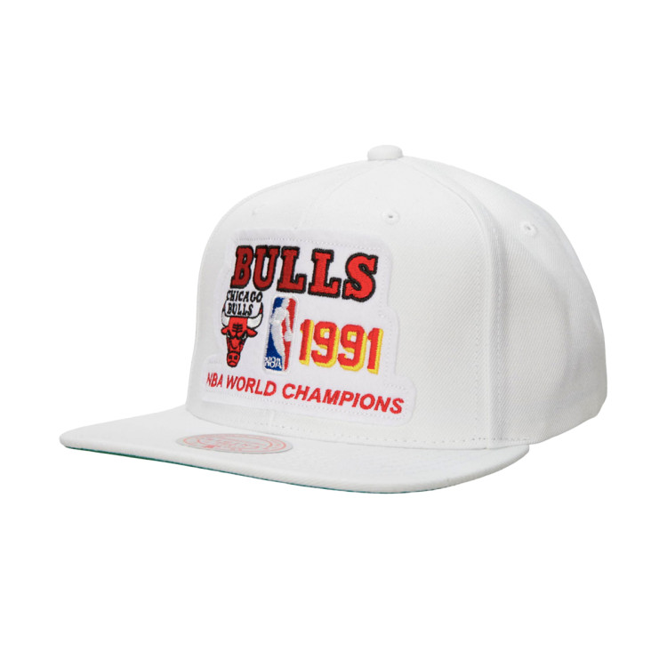 gorra-mitchellness-champs-snapback-chicago-bulls-1991-white-0