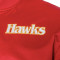 Veste MITCHELL&NESS Lightweight Satin Atlanta Hawks