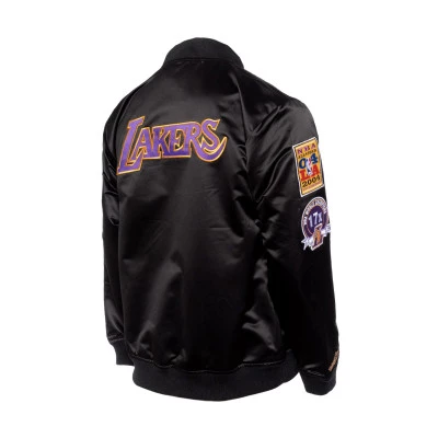 Veste Bomber Lightweight Satin Los Angeles Lakers
