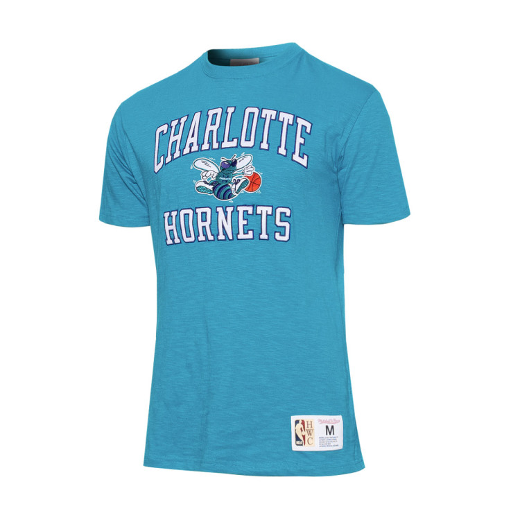 T-Shirt Mitchell Ness Legendary Slub Charlotte Hornets Teal