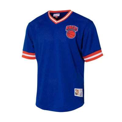 Fashion Mesh V-Neck New York Knicks T-Shirt