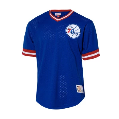 Mesh V-Neck Philadelphia 76ers T-Shirt