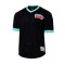 Mitchell & Ness Fashion Mesh V-Neck San Antonio Spurs T-Shirt