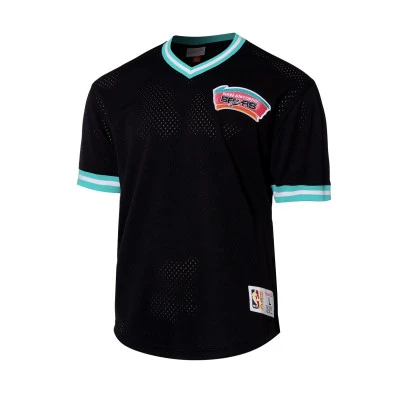 Fashion Mesh V-Neck San Antonio Spurs T-Shirt