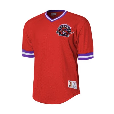 Fashion Mesh V-Neck Toronto Raptors T-Shirt