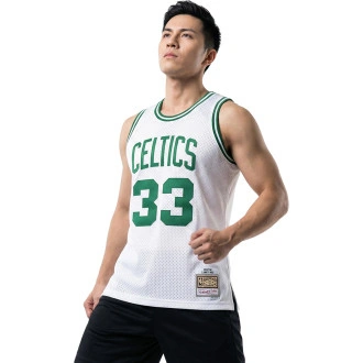 Camiseta Swingman Jersey Boston Celtics - Larry Bird 1885 White-White