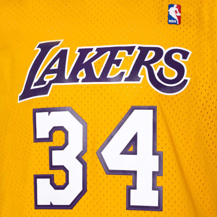 camiseta-mitchellness-los-angeles-lakers-shaquille-oneal-swingman-jersey-lightgold-2