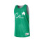 Top Mitchell & Ness Reversible Mesh Practice Tank Vintage Logo Boston Celtics