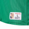 Top Mitchell & Ness Reversible Mesh Practice Tank Vintage Logo Boston Celtics