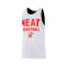 Top Mitchell & Ness Reversible Mesh Practice Tank Vintage Logo Miami Heat