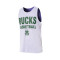 Top Mitchell & Ness Reversible Mesh Practice Tank Vintage Milwaukee Bucks