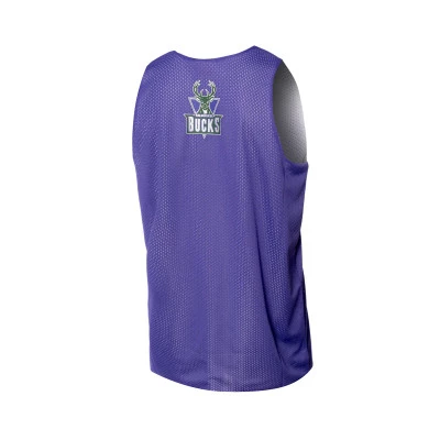 Top Réversible Mesh Practice Tank Vintage Milwaukee Bucks