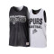 Top Mitchell & Ness Reversible Mesh Practice Tank Vintage San Antonio Spurs