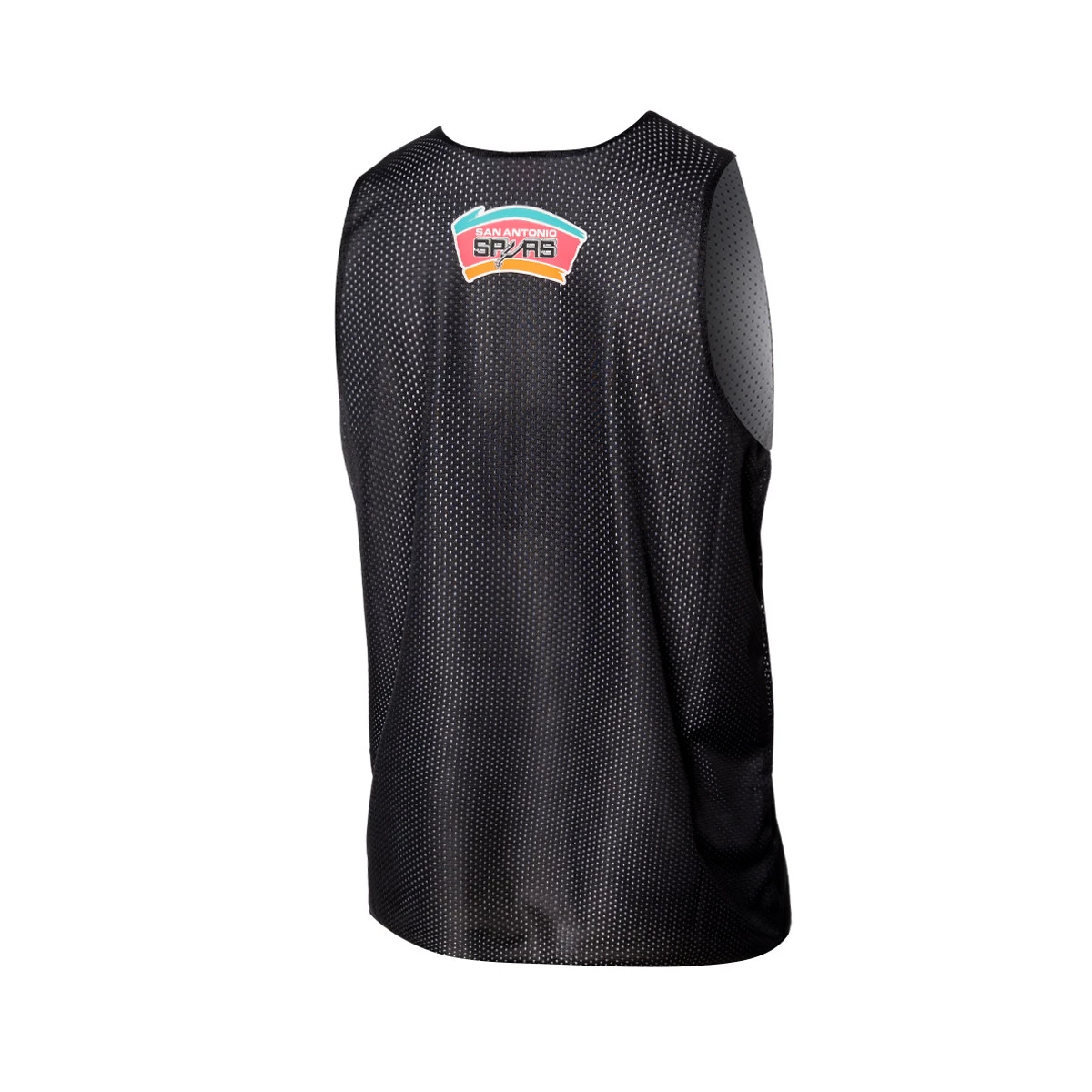 MITCHELL NESS Reversible Mesh Practice Tank Vintage San Antonio Spurs Top