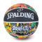 Pallone Spalding Rainbow Graffiti Rubber Basketball Sz7