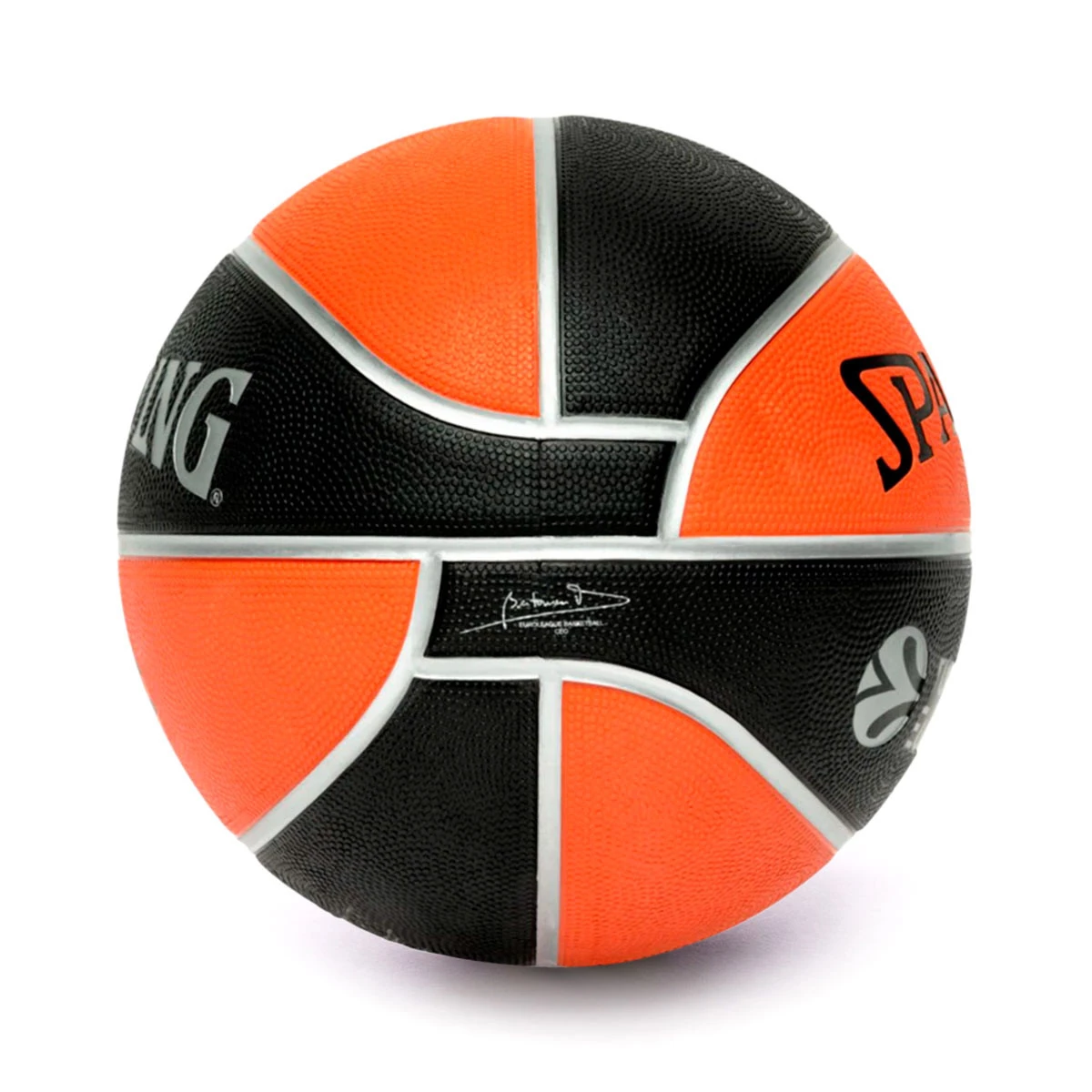 Balón Euroliga Spalding Varsity TF150 Rubber (Talla 5)