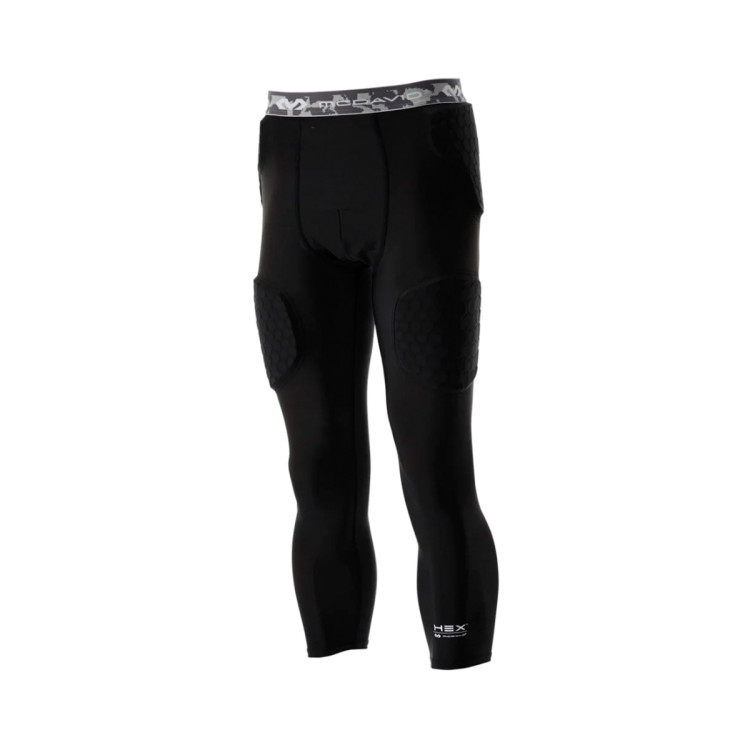 Leggings McDavid Hex Thudd 5-Pad 3/4 Black - Basketball Emotion