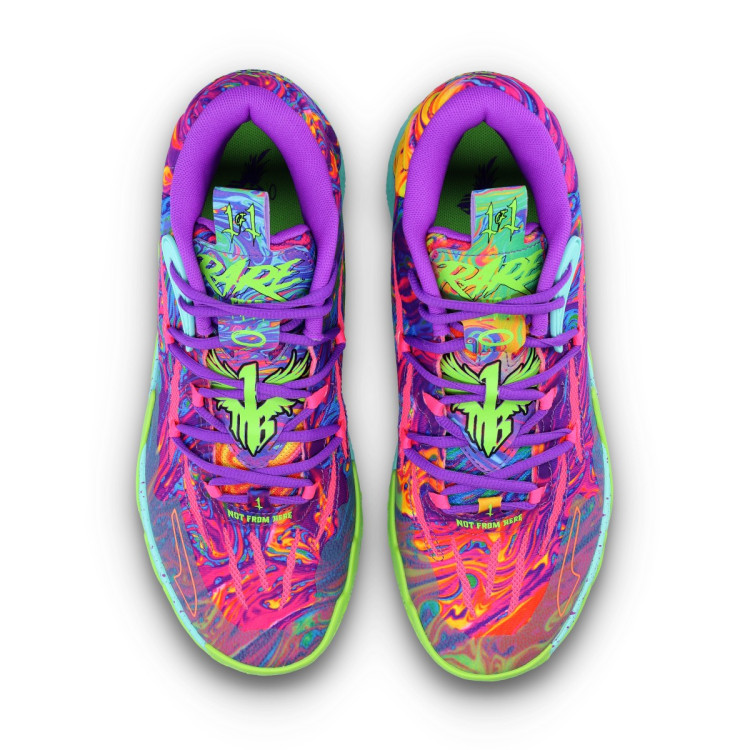 Zapatillas Puma MB.03 Be You Purple GlimmerKnockout PinkGreen Gecko Basketball Emotion
