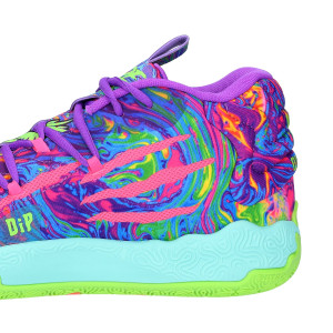 Basketball Shoes Puma MB.03 Be You Purple Glimmer-Knockout Basketball Shoes Puma MB.03 Be You Purple Glimmer-Knockout