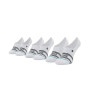Basic Invisibles (3 Paires)-White