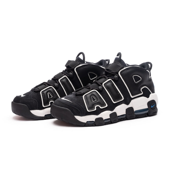 Scarpe Nike Air More Uptempo 96 Black Star Blue Summit White Sail Basketball Emotion