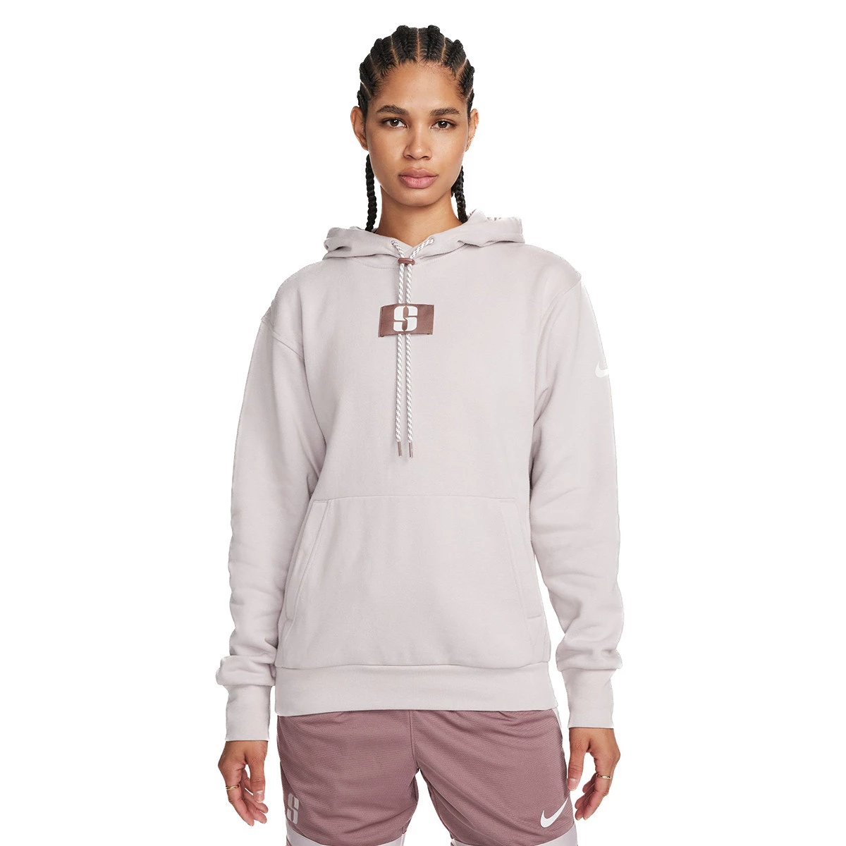 Sweatshirt Nike Sabrina Platinum Violet Summit White Basketball Emotion