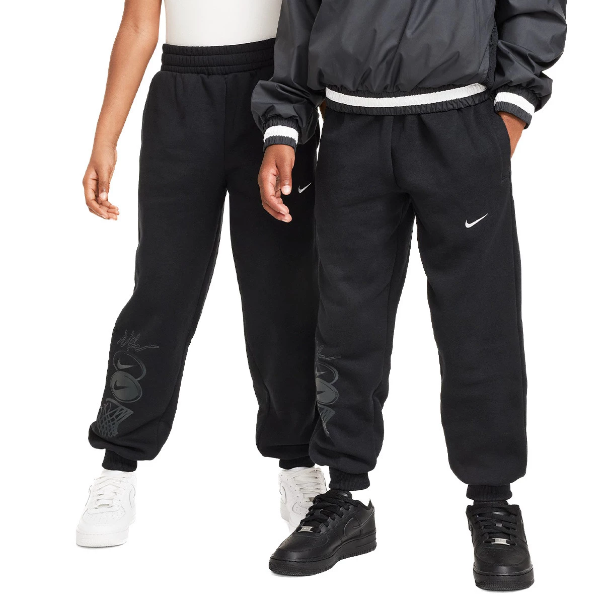 Pantaloni Nike Culture Of Basketball Fleece Black White Basketball Emotion