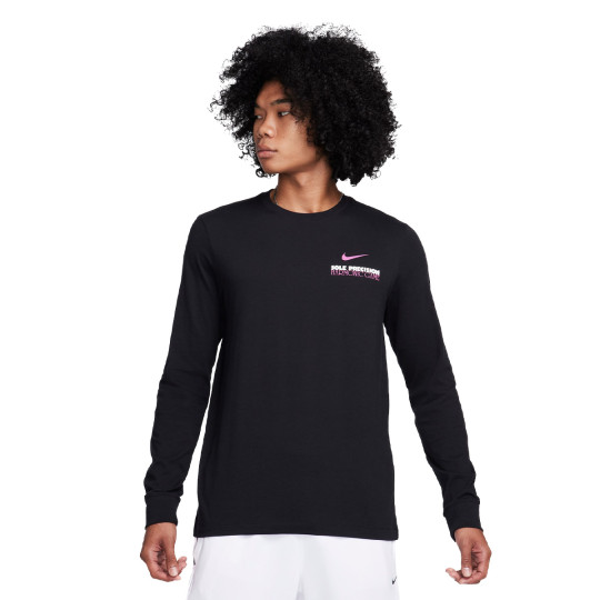 T-Shirt Nike Long-Sleeve Basketball Black - Basketball Emotion