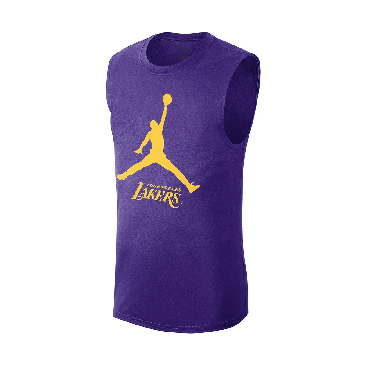 Jersey Jordan Sin Mangas Los Angeles Lakers Essential Field Purple Basketball Emotion