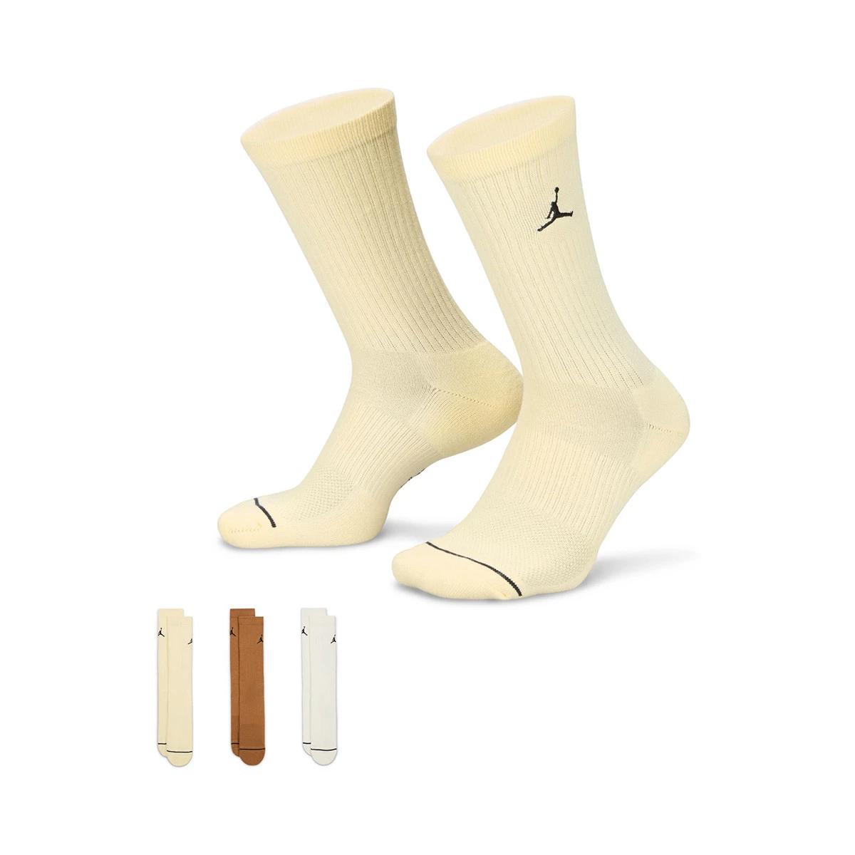 Calcetines Jordan Everyday Cushioned Poly Crew 144 (3 Pares) Multi-Color -  Basketball Emotion