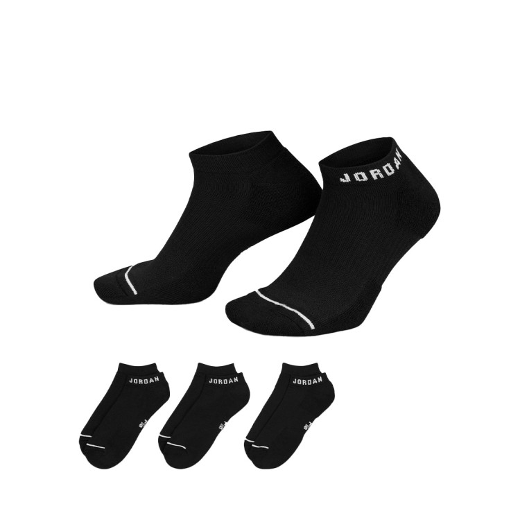 calcetines-jordan-everyday-cushioned-poly-no-show-3-pares-black-white-0