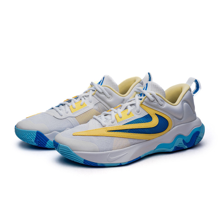 Basketball Shoes Nike Giannis Immortality 3 White Lt Photo Blue Lt Laser Orange Basketball Emotion
