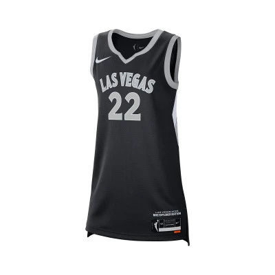 Camiseta Las Vegas Aces WNBA A'Ja Wilson Victory Edition Mujer