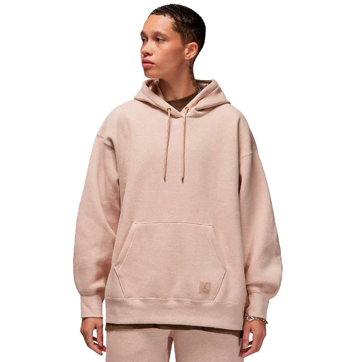 Sweatshirt Jordan Flight Fleece Legend Md Brown Htr Basketball Emotion