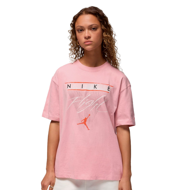 T-Shirt Jordan Femme Flight Heritage Pink Glaze-Cosmic Clay