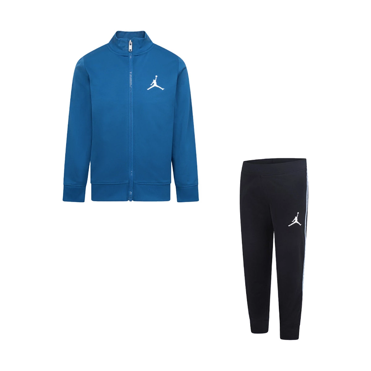 Tuta Jordan Jumpman Tricot Nino Industrial Blue White Basketball Emotion