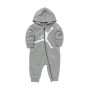 HBR Jumpman Hooded Coverall-Carbon Heather