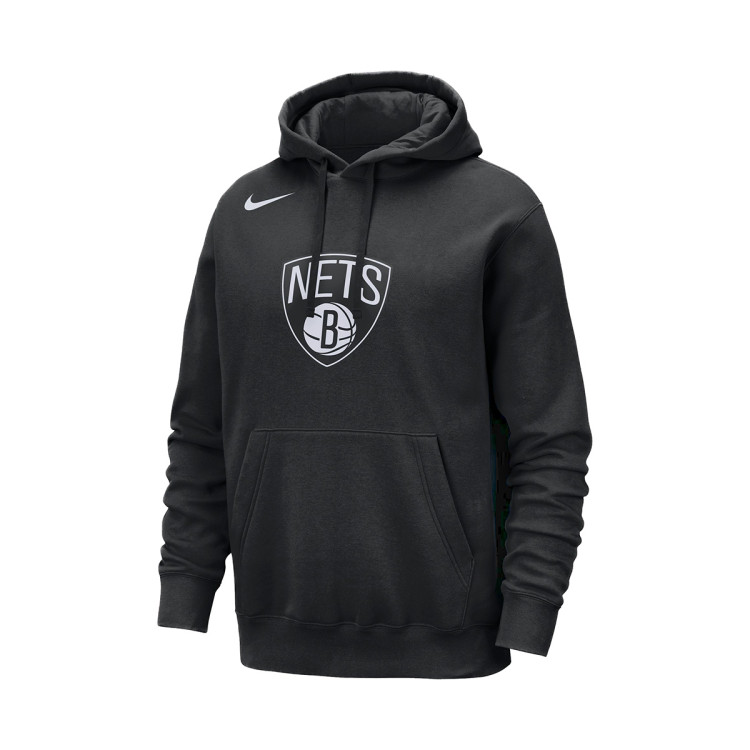 Sweatshirt Nike Brooklyn Nets Club Black Basketball Emotion